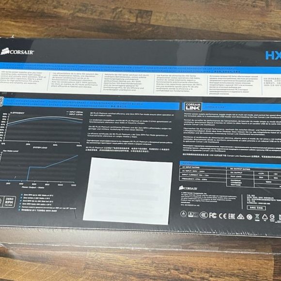 Corsair HX1200i Power Supply - 80 Plus Platinum Certified - Picture 2 of 3